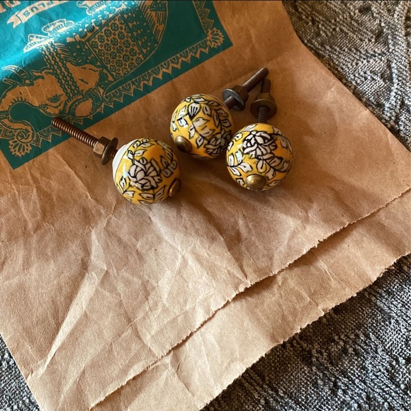 Cost Plus World Market Other - 3 Ceramic Knobs from World Market